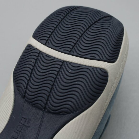 Dansko 41 Ladies 10.5-11 Hilda Denim Blue Mary Jane Hook Loop Strap Wedge Shoes - Picture 11 of 12